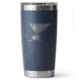 Yeti Rambler 20 oz Water Bottle w/Magslider Lid, Navy/NHL Blues, 28100007016
