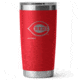 Yeti Rambler 20 oz Water Bottle w/Magslider Lid, Red/MLB Reds, 28100007057
