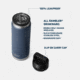 Yeti Rambler 26 oz Bottle with Chug Cap, Lowcountry Peach, 21071505459