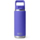 Yeti Rambler 26 oz Water Bottle w/Straw Cap, Ultramarine Violet, 21071504787