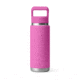 Yeti Rambler 26 oz C Straw Bottle, Wildflower Fuchsia, 26 oz, 21071503681