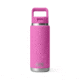 Yeti Rambler 26 oz C Straw Bottle, Wildflower Fuchsia, 26 oz, 21071503681