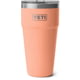 Yeti Rambler 30 oz Stackable Cup w/Magslider Lid, Lowcountry Peach, 21071505466