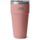 Yeti Rambler 30 oz Stackable Cup w/Magslider Lid, Sandstone Pink, 21071504249
