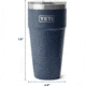 Yeti Rambler 30 oz Stackable Pint w/Magslider Lid, Navy, 21071503717