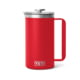 Yeti Rambler 34 oz French Press w/Twist-To-Lock French Press Lid, Rescue Red, 21071502923