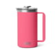 Yeti Rambler 34 oz French Press w/Twist-To-Lock French Press Lid, Tropical Pink, 21071503020
