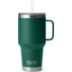 Yeti Rambler 35 oz Straw Mug w/Straw Lid, Black Forest Green, 21071504923