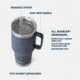 Yeti Rambler 35 oz Straw Mug, Reef Blue, 35 oz, 21071502362