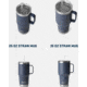 Yeti Rambler 35 oz Straw Mug, Navy, 35 oz, 21071502252