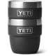 Yeti Rambler 4 oz Stackable Cups w/Durasip Ceramic Lining - 2 Pack, Black, 21071504000