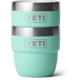 Yeti Rambler 4 oz Stackable Cups w/Durasip Ceramic Lining - 2 Pack, Seafoam, 21071504003