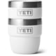 Yeti Rambler 4 oz Stackable Cups w/Durasip Ceramic Lining - 2 Pack, White, 21071504002