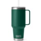 Yeti Rambler 42 oz Straw Mug w/Straw Lid, Black Forest Green, 21071504924