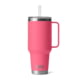 Yeti Rambler 42 oz Straw Mug w/Straw Lid, Tropical Pink, 21071503011