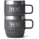 Yeti Rambler 6 oz Stackable Mugs w/Durasip Ceramic Lining - 2 Pack, Charcoal, 21071501865