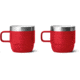 Yeti Rambler 6 oz Espresso Cup - 2 Pack, Rescue Red, 6 oz, 21071503793