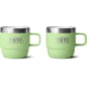 Yeti Rambler 6 oz Stackable Mugs w/Durasip Ceramic Lining - 2 Pack, Key Lime, 21071503416