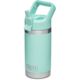 Yeti Rambler Jr 12 oz Kids Water Bottle w/Straw Cap, Seafoam, 21071504061