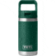 Yeti Rambler Jr 12 oz Kids Water Bottle w/Straw Cap, Black Forest Green, 21071504905