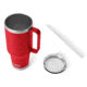 Yeti Rambler Straw Mug, 42oz, Rescue Red, 21071503840