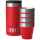 Yeti Shot Glasses And Case, Rescue Red, 21071502946