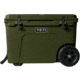 Yeti Tundra Haul Wheeled Hard Cooler, Olive, 10060450009