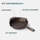 Yeti Carbon Steel Skillet 8