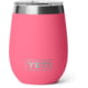 Yeti Rambler 10 oz Wine Tumbler w/DuraSip Ceramic Lining, Tropical Pink, 21071507404