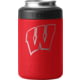 Yeti Rambler 12 oz Colster Can Cooler - NCAA Wisconsin, Rescue Red, 28000009712