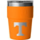 Yeti Rambler 16 oz Stackable Cup - NCAA Tennessee, King Crab Orange, 28100006601