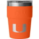 Yeti Rambler 16 oz Stackable Cup - NCAA Miami FL, Team Orange, 28100006634