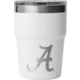 Yeti Rambler 16 oz Stackable Cup - NCAA Alabama, White, 28100006669