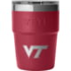 Yeti Rambler 16 oz Stackable Cup - NCAA Virginia Tech, Team Red, 28100006701