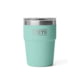 Yeti Rambler 16 oz Stackable Cup w/Magslider Lid, Sea Stone, 21071507197