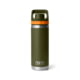 Yeti Rambler 18 oz Water Bottle w/Chug Cap, Olive/King Crab Orange, 21071508518