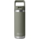 Yeti Rambler 18 oz Water Bottle w/Straw Cap, Pampa Light Green, 21071508787
