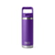 Yeti Rambler 18 oz Water Bottle w/Straw Cap, Pace Purple, 21071508788