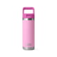 Yeti Rambler 18 oz Water Bottle w/Straw Cap, Power Pink/Wildflower, 21071508903