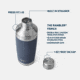 Yeti Rambler 20 oz Cocktail Shaker