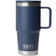 Yeti Rambler 20 oz Travel Mug w/Straw Cap, Navy, 21071506223