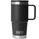 Yeti Rambler 20 oz Travel Mug w/Straw Cap, Black, 21071506225