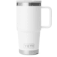 Yeti Rambler 20 oz Travel Mug w/Straw Cap, White, 21071506226