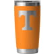 Yeti Rambler 20 oz Tumbler with MagSlider Lid - NCAA Tennessee, King Crab Orange, 28100006984