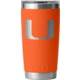 Yeti Rambler 20 oz Tumbler with MagSlider Lid - NCAA Miami FL, Team Orange, 28100007026