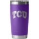 Yeti Rambler 20 oz Tumbler with MagSlider Lid - NCAA TCU, Team Purple, 28100007031