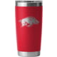 Yeti Rambler 20 oz Tumbler with MagSlider Lid - NCAA Arkansas, Red, 28100007038
