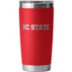 Yeti Rambler 20 oz Tumbler with MagSlider Lid - NCAA NC State, Rescue Red, 28100007061