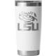Yeti Rambler 20 oz Tumbler with MagSlider Lid - NCAA LSU, White, 28100007092