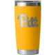 Yeti Rambler 20 oz Tumbler with MagSlider Lid - NCAA Pittsburgh, Team Yellow, 28100007120
